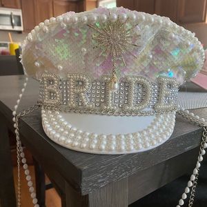 Bride Captain Hat